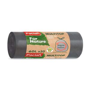 Paclan For Nature extra silné vrece na smeti 60l 20ks obraz
