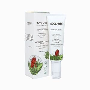 Sérum na obličej a dekolt s intenzivní hydratací Organic Aloe Vera - 50 ml - Ecolatier obraz