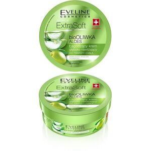 Eveline Cosmetics EVELINE Extra Soft Bio Olive Aloe Vera moisturing denný krém 175ml obraz