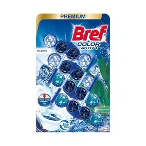Bref Aktiv 2x chlorine 2x eucalyptus color chlorine WC Blok obraz