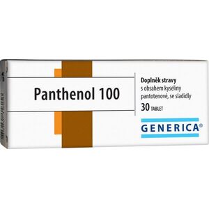 Generica Panthenol 100 30 tablet obraz