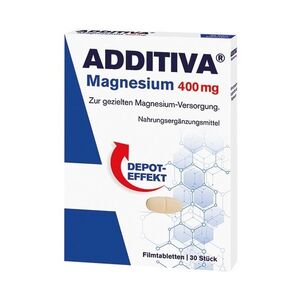 Additiva Magnesium 400 mg 30 tablet obraz