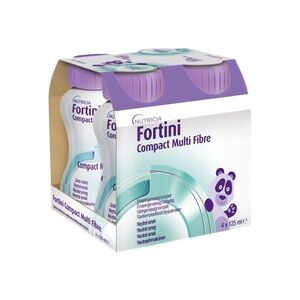 Fortini Compact Pro děti s vlákninou Neutral 4x125 ml obraz
