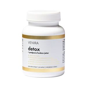 Venira Detox + podpora funkce jater 60 kapslí obraz