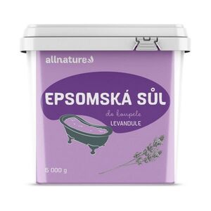 Allnature Epsomská sůl Levandule 5 kg obraz