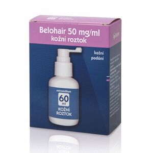 Belohair 50 mg/ml kožní roztok 60 ml obraz