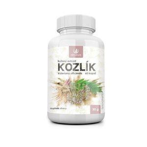 Allnature Kozlík bylinný extrakt 60 kapslí obraz