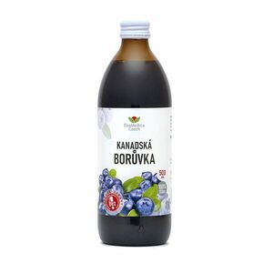 Ekomedica Kanadská borůvka 100% šťáva 500 ml obraz