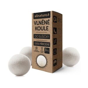 Allnature Vlněné koule do sušičky 3 ks obraz