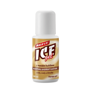 Refit Ice Masážní gel s kostivalem a kaštanem roll–on 80 ml obraz