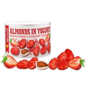 Mixit Mandle v jogurtu s jahodovým prachem 240 g obraz