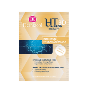 Dermacol Hyaluron Therapy 3D remodelační intenzivní hydratační maska 2x8 g obraz