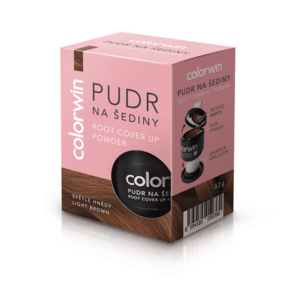 Colorwin Pudr na šediny světle hnědy 3, 2 g obraz