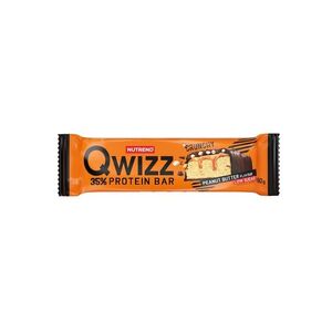 Nutrend Qwizz Protein Bar arašídový krém 60 g obraz