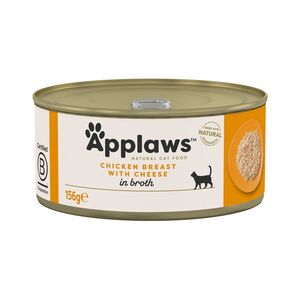 Applaws Cat Kuřecí prsa se sýrem konzerva 156 g obraz