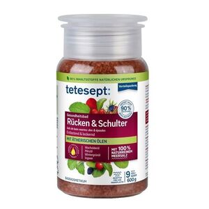 Tetesept Záda a ramena mořská sůl do koupele 600 g obraz