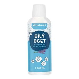 Allnature Bílý ocet 10% s vůní levandule 1000 ml obraz