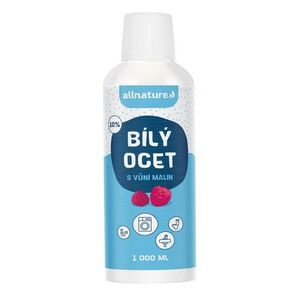 Allnature Bílý ocet 10% s vůní malin 1000 ml obraz