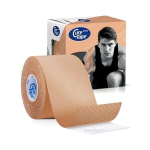 CureTape Sports 5 cm x 5 m kineziologický tejp béžový obraz