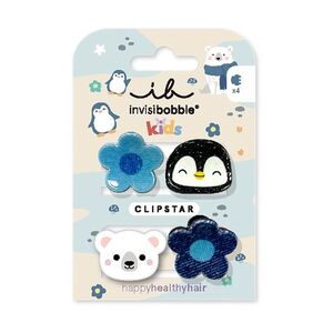 Invisibobble Clipstar Kids Polar World skřipeček do vlasů 4 ks obraz