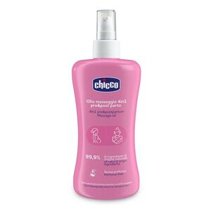 Chicco Masážní olej před a po porodu 4v1 200 ml obraz