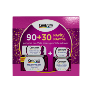 Centrum multivitamín pro ženy dárkové balení 90+30 tablet obraz
