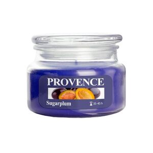 Provence Svíčka ve skle s víčkem Sugarplum 200 g obraz