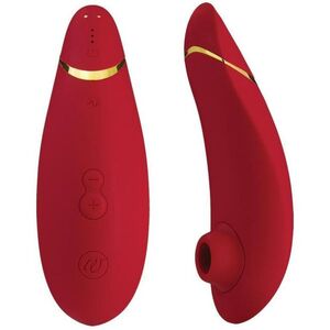 Womanizer Premium II tlakový vibrátor, červený Premium 2 red obraz