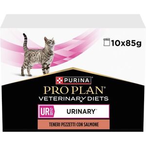Purina Pro Plan Veterinární diety UR Urinary kapsičky pro kočky losos 10x85 g obraz