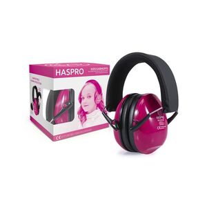 HASPRO Hearing Protection KIDS sluchátka na uši, růžová obraz