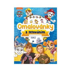 JIRI MODELS Omalovánky s tetováním Tlapková patrola 1 ks obraz