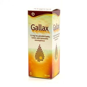 Galmed Gallax 7, 5 mg/ml perorální kapky, roztok 30 ml obraz