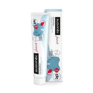 Suavinex Dětská zubní pasta s jahodovou příchutí 75 ml obraz
