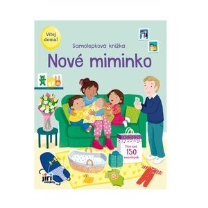 JIRI MODELS Samolepková knížka Nové miminko 1 ks obraz