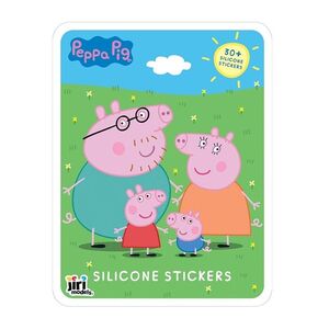 JIRI MODELS Hra se silikonovými samolepkami Prasátko Peppa 1 ks obraz