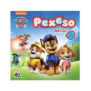 JIRI MODELS Pexeso v sešitu Tlapková patrola 64 kartiček obraz