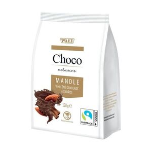 POEX Choco Exclusive Mandle v mléčné čokoládě a skořici 150 g obraz