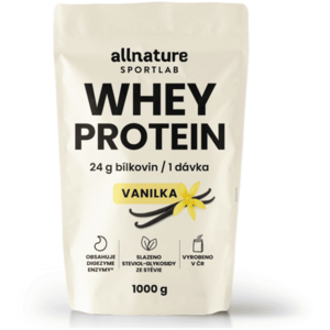 Allnature Sportlab Whey Protein Vanilka 1000 g obraz
