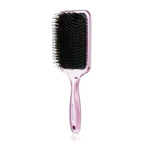 BrushArt Hair Plochý kartáč s kančími štětinami 1 ks Metallic Pink obraz