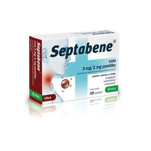 Septabene cola 3 mg/1 mg 16 pastilek obraz