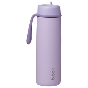B.BOX Nerezová termolahev s brčkem 690 ml - lilac love obraz