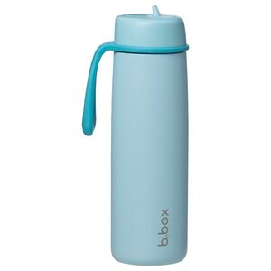B.BOX Nerezová termolahev s brčkem 690 ml - lagoon obraz