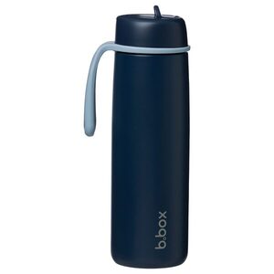 B.BOX Nerezová termolahev s brčkem 690 ml - midnight obraz