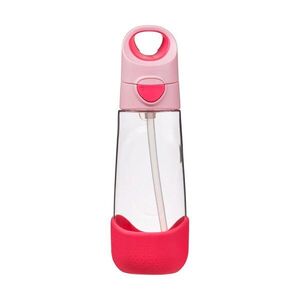 B.BOX Lahev na pití s brčkem 600 ml - flamingo fizz obraz