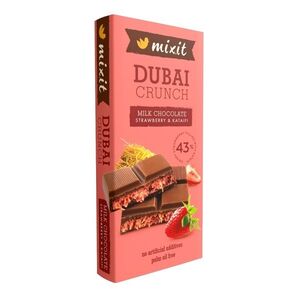 Mixit Dubajská čokoláda s jahodovou náplní 70 g obraz