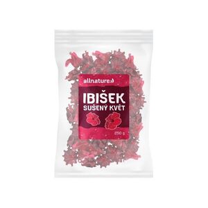 Allnature Ibišek sušený květ 250 g obraz