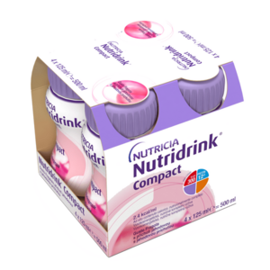 Nutridrink Compact s příchutí jahodovou 4x125 ml obraz