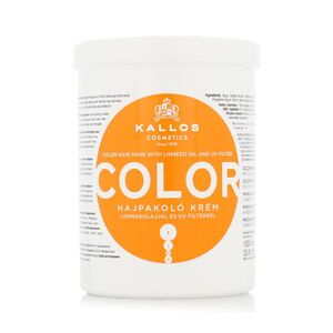 Kallos Cosmetics Kallos Color Hair Mask With Linseed Oil And UV Filtr 1000 ml obraz