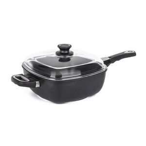 G21 Hluboká pánev Cook 26 cm s poklicí a odnímatelnou rukojetí obraz