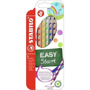 STABILO Ergonomické pastelky pro praváky - EASYcolors - 6 ks sada - 6 různých barev obraz